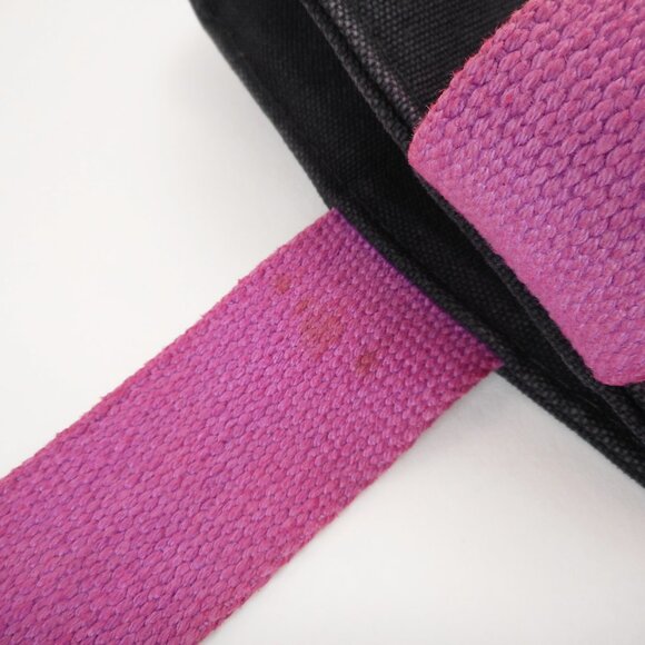 Vintage Laurel Burch Art Canvas Tote Bag Purse Shoulder Whimsigoth Colorful Cat - Picture 14 of 14